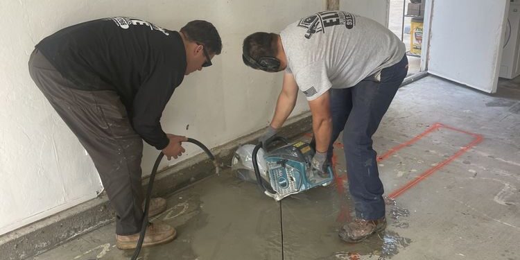 slab leak repair